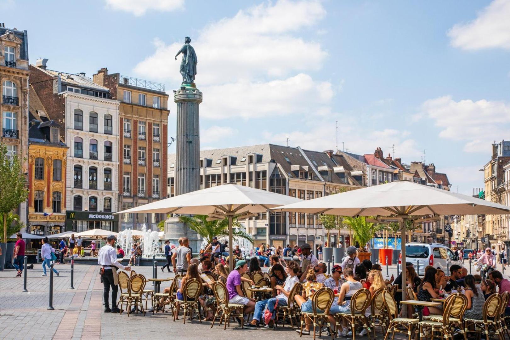 Spacious Apartment W Private Parking In Old Lille Exterior foto